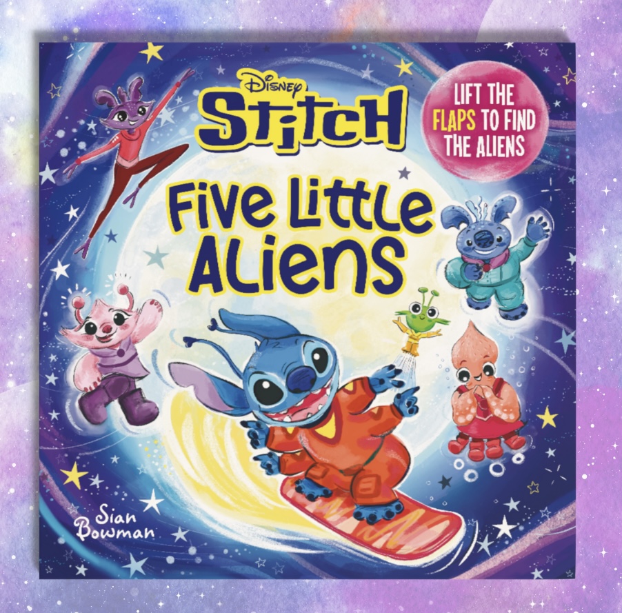 Stitch and Five Little Aliens